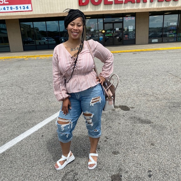 Pink causal shirt - Picture 1 of 2